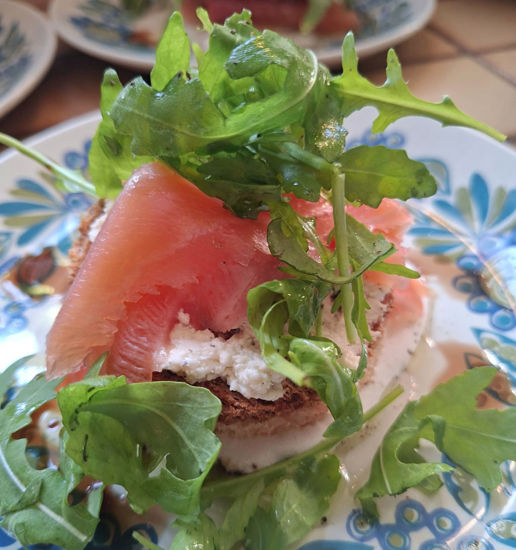 Picture of Zalm mierikswortel rucola